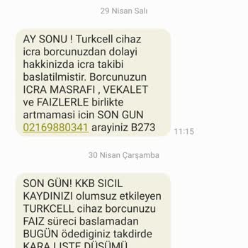 Haksız Yere Borç Mesajları Almaktan Bıktım, Artık Mesaj Gelmesin