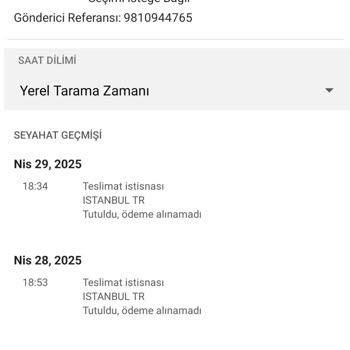 Fedex Ödeme Bilgilendirmesi Yapılmadan Kargomu İstanbulda Bekletiyor