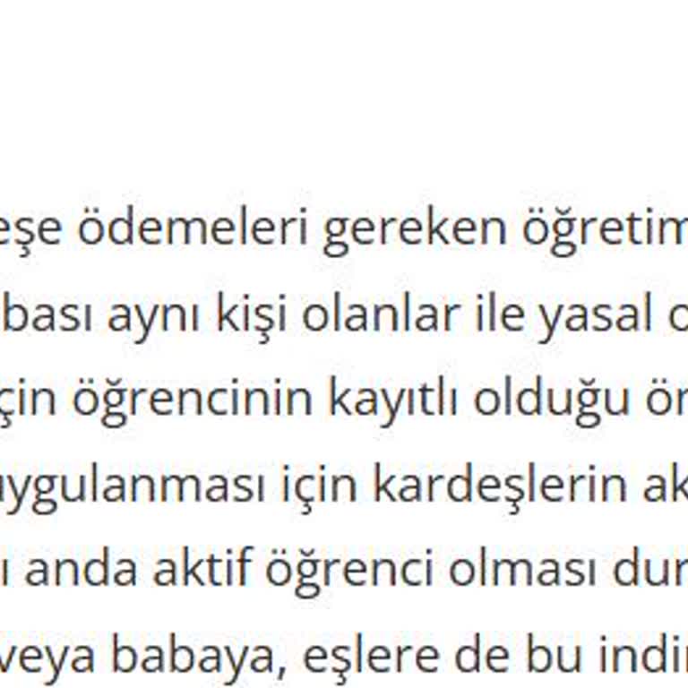 Kardeş İndirimi Vaadi Yerine Getirilmiyor Öğrenciler Mağdur Oluyor
