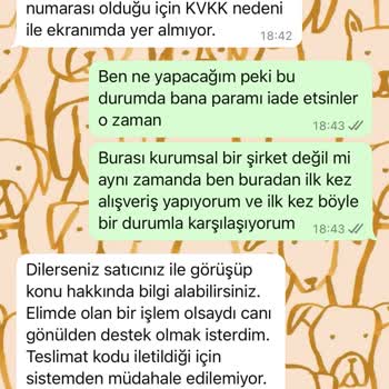 Teslimat Kodu Verilmesine Rağmen Ürün Teslim Edilmedi, Müşteri Mağdur Edildi