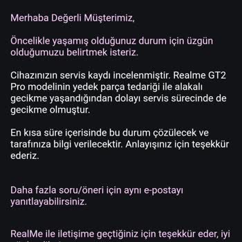 Serviste Bekleyen Telefonumun Parça Tedariği Gecikti, Mağduriyetim Devam Ediyor