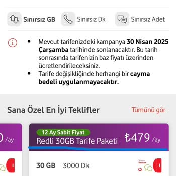 Vodafone'da Aynı Pakete Farklı Fiyat Şoku!