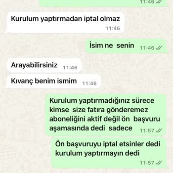 Sadenet Aboneliği Onaysız Başlatıldı, İptal Sürecinde Bilgi Kirliliği Ve Mağduriyet
