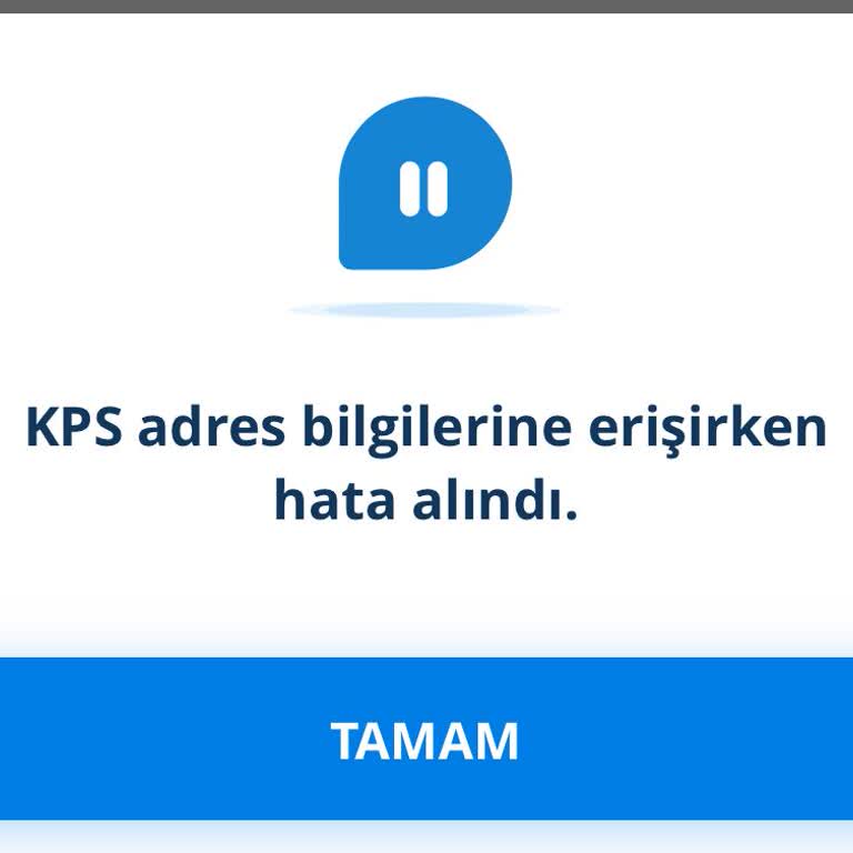 Süper Limit Kredide KPS Adres Hatası Sürekli Karşıma Çıkıyor