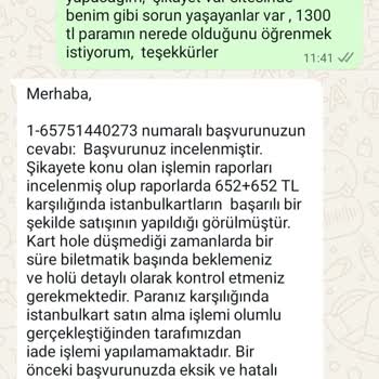 İstanbulkart Yüklemesinde Para Kaybı Ve Çözülmeyen Sorun