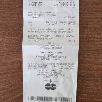 Ceyo'dan Aldığım Ayıplı Terliğin İadesi Reddedildi