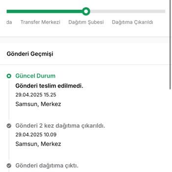 Kargom Teslim Edilmeden Dağıtımda Gösteriliyor Ve Şubeye Ulaşamıyorum