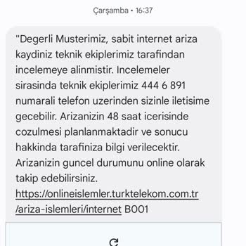 10 Gündür Süren İnternet Arızası İşimi Aksatıyor, Çözüm Bekliyorum