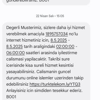 10 Gündür Süren İnternet Arızası İşimi Aksatıyor, Çözüm Bekliyorum