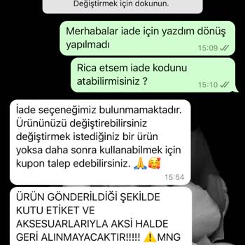 Değişim Talebim Süresi İçinde Yanıtlanmadı, Mağdur Edildim