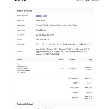 Nikah Magneti Siparişim Teslim Edilmedi, Bilgilendirme Ve İletişim Yok!