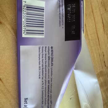 Milka Beyaz Çikolatadan Yabancı Cisim Çıkması Hayal Kırıklığı Yarattı
