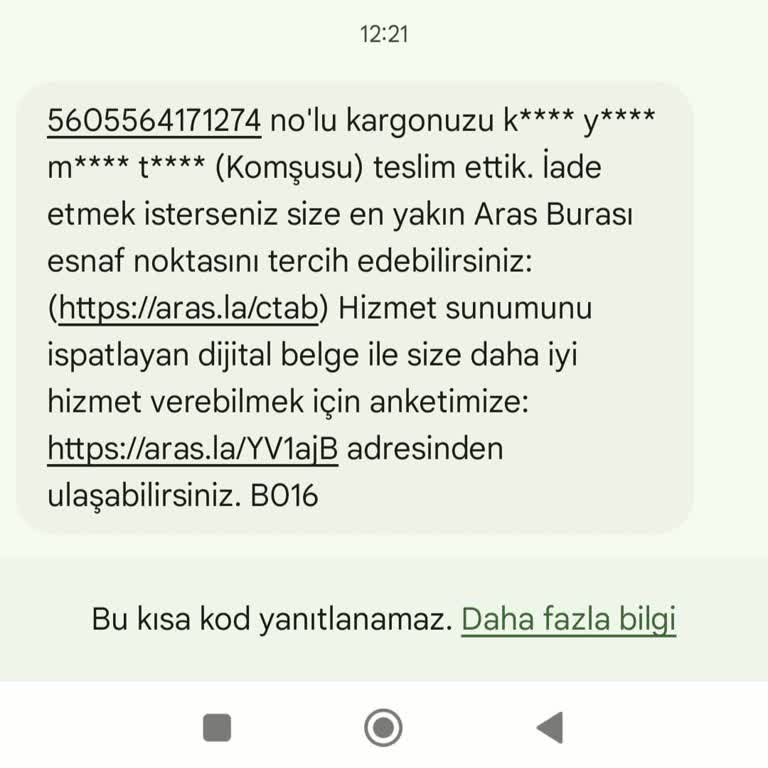 Kargom Tanımadığım Birine Teslim Edildi, Bilgi Verilmedi!
