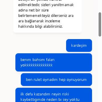 Kazandığım Paranın 14 Saattir Ödenmemesi Ve Risk Birimi Gerekçesi