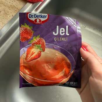 Dr. Oetker Jel Kullanımında Donmama Ve Maddi Zarar Hayal Kırıklığı