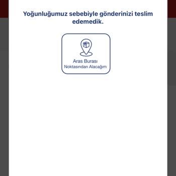Aras Kargo Dağıtıma Çıktı Deyip Teslim Etmedi Planlarım Altüst Oldu