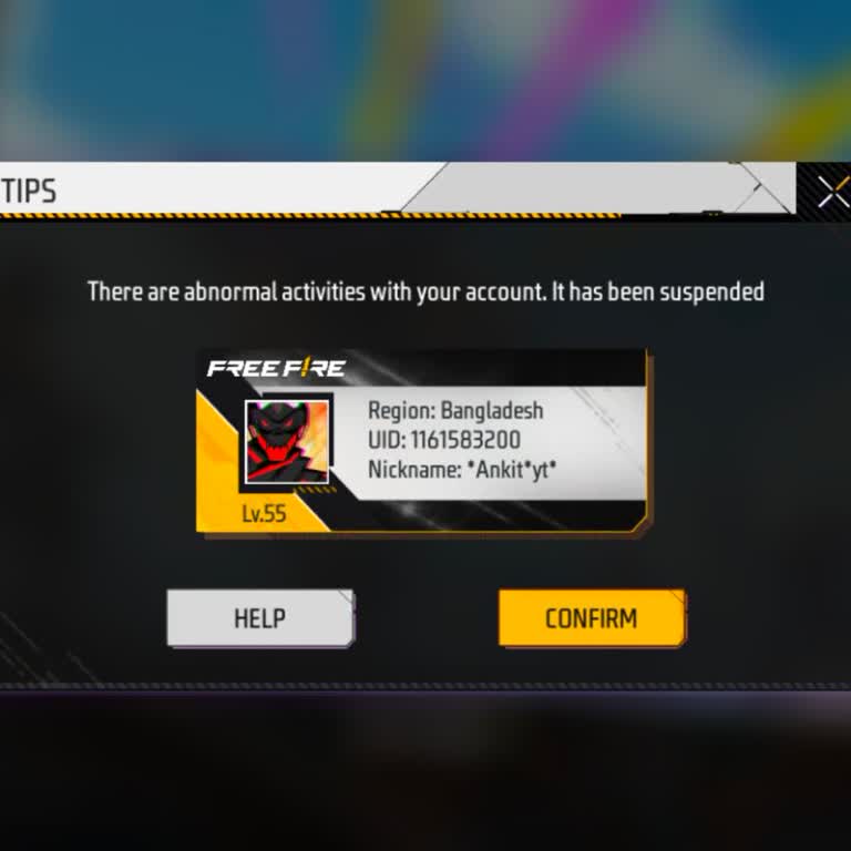 My Garena FF Account Was Banned Even Though I Never Used Hacks