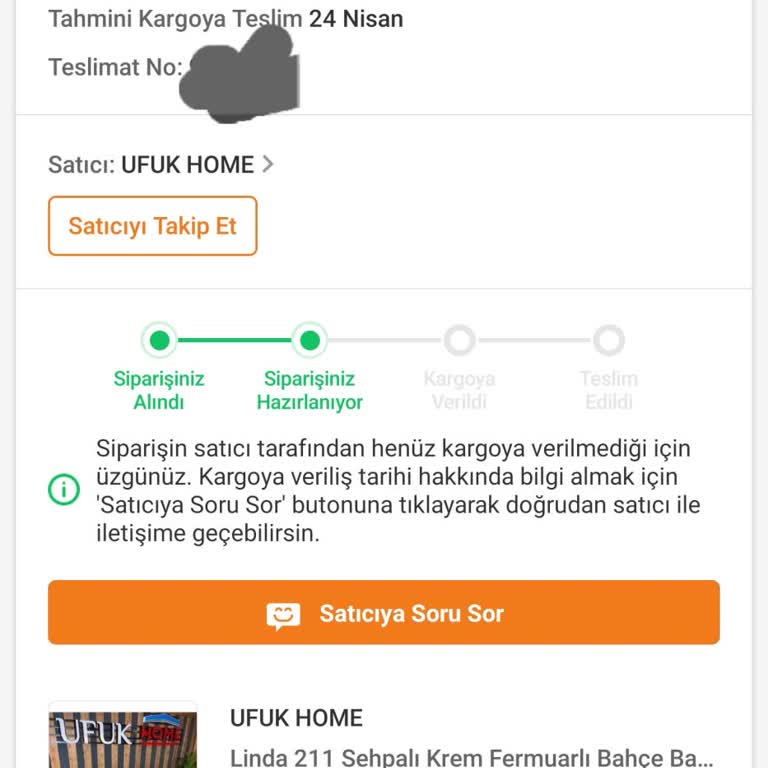 Trendyol'dan Aldığım Ürün 17 Gündür Kargoya Verilmedi, Çözüm Sunulmuyor