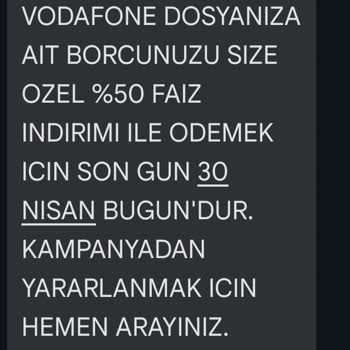 Borç Olmadığı Halde Sürekli Fatura Borcu İle İlgili SMS Alıyorum