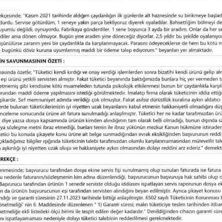 Fakir Çaydanlık Arızası Ve Uzun Süreli Servis Sorunu: Hakaret İçeren Savunmaya Tepki