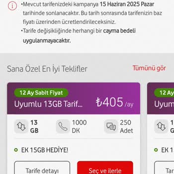 Tarife Bitiminde Fiyat Artışı Ve Üst Paket Dayatması Mağduriyeti