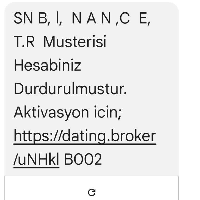 Bilgim Dışında Açılan Hesap Ve Şüpheli SMS Hakkında Şikayetim