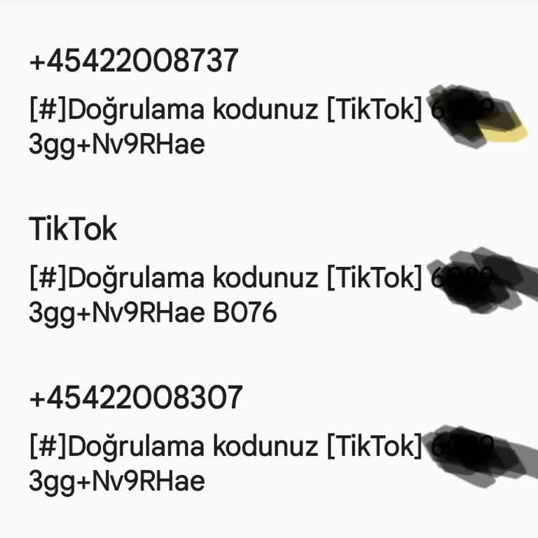 Numaram Kullanılarak İzinsiz TikTok Hesabı Açılmaya Çalışıldı