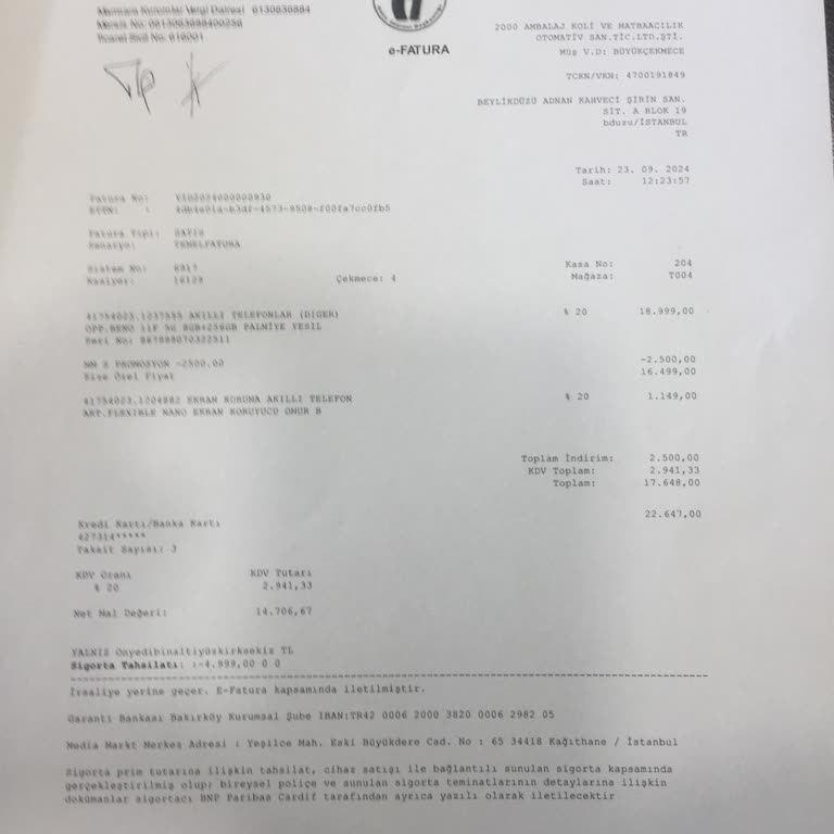 Media Markt Ve BNP Paribas Cardif Sigorta'dan Sigorta Kapsamı Dışında Bırakılma Sorunu