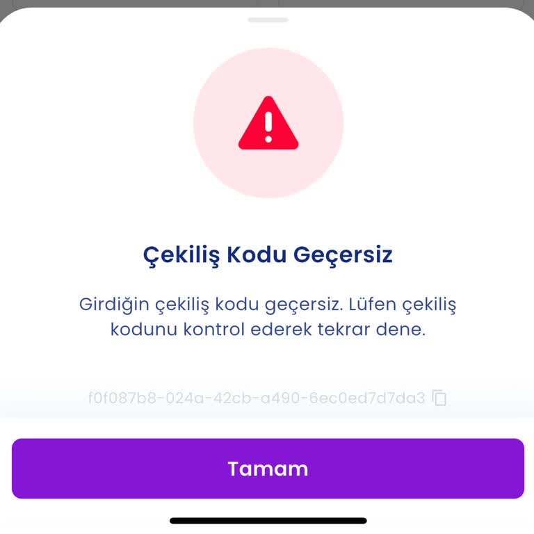 Arçelik 70. Yıl Kampanya Kodu Geçersiz Ve Destek Sağlanmıyor