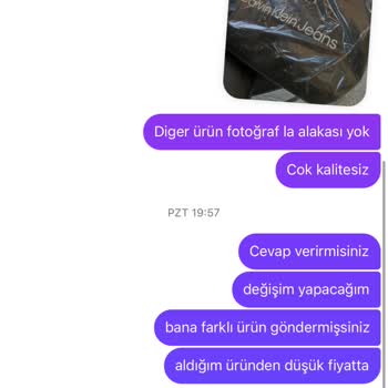 Yanlış Ve Kalitesiz Ürünlere Dönüş Yapılmıyor
