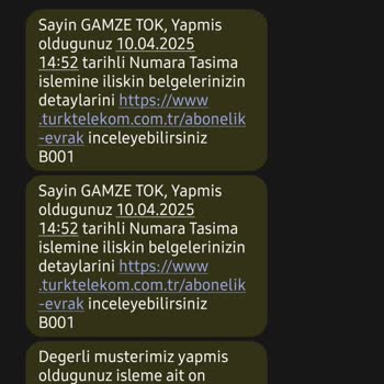 Numara Taşıma Gecikmesi Nedeniyle Ekstra Ücret Mağduriyeti