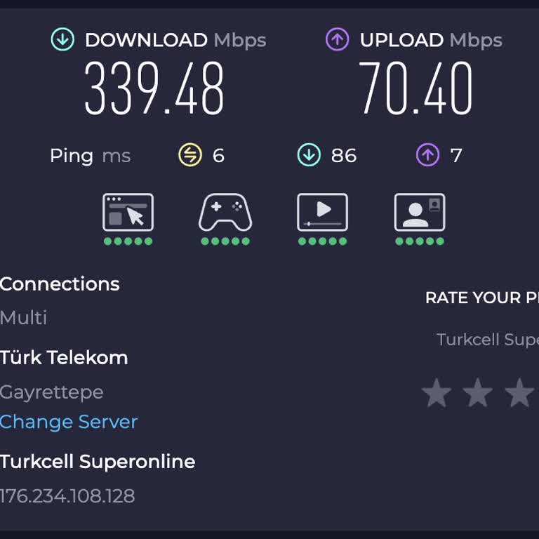 1000 Mbps Hızda 300 Mbps Almak Ve Müşteri Hizmetlerinden Çözüm Alamamak
