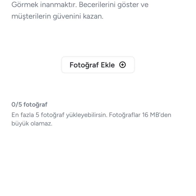 Bakiye Yüklemesi Sonrası İş Fırsatlarının Kaybolması Ve Profil Hatası
