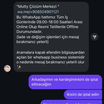 Sipariş Sonrası Ürün Ve Para Teslim Edilmemesi