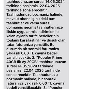Taahhütsüz Geçişte Haksız Ceza Ücreti Yansıtıldı