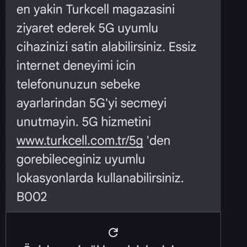 Samsung S21 FE 5G Telefonumda 5G Aboneliği Sorunu Ve Uyumsuzluk Mesajı