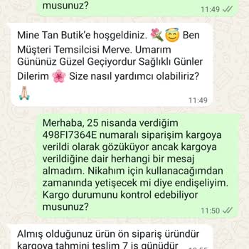 Siparişim Zamanında Gönderilmedi, Müşteri Hizmetleri Yetersiz Kaldı