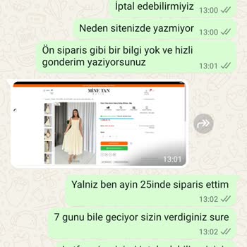 Siparişim Zamanında Gönderilmedi, Müşteri Hizmetleri Yetersiz Kaldı