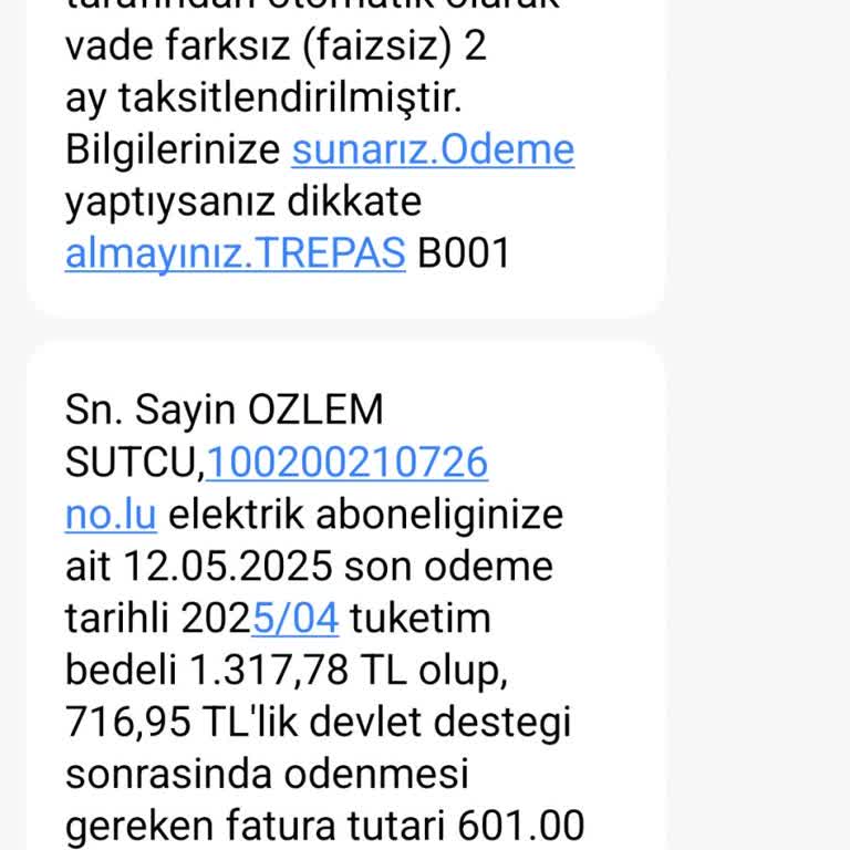 Elektrik Faturasında Anormal Artış Ve Açıklama Talebi