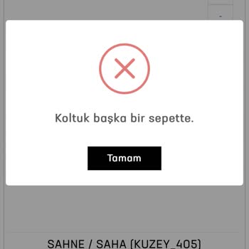 Bilet Almak İçin Saatlerce Uğraştım, Koltuklar Sürekli Başkasının Sepetinde Kaldı