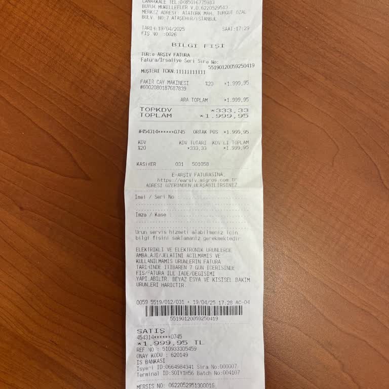 Hasarlı Çay Makinesi İçin İade Sorunu Yaşadım