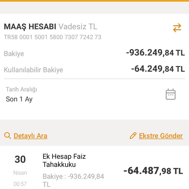 Ek Hesap Faizindeki Ani Artışa Açıklama Ve Destek Talebi