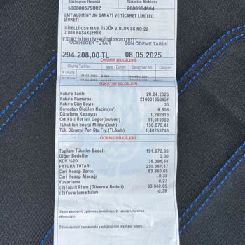 Doğalgaz Faturasında Haksız Yüksek Birim Fiyat Uygulaması