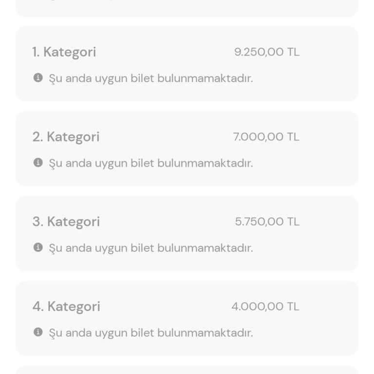 5 Dakikada Tükenen Biletler Mağduriyet Yaratıyor