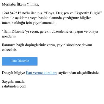 Sahibinden.com'da Haksız İlan Kaldırma Ve Ek Ücret Talebi