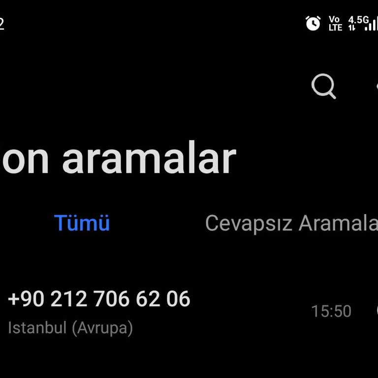 Bilinmeyen Numaradan Anket Sonrası Güven Sorunu Yaşadım
