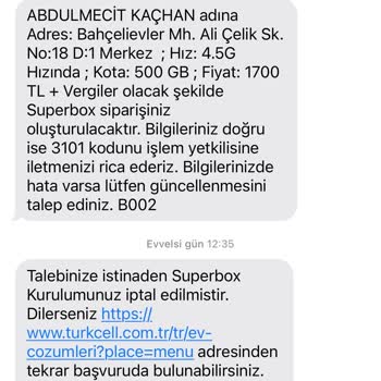Superonline'dan Superbox'a Geçişte Fiyat Artışı Ve Sorunlu Hizmet