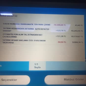 İzinsiz Fon Aktarımı Nedeniyle Hesaptaki Para Azaldı