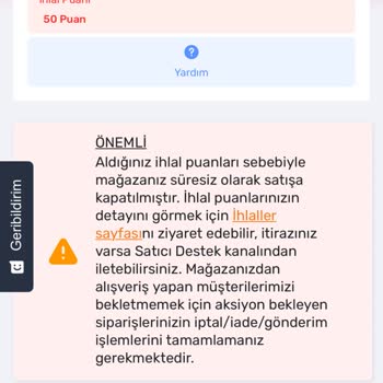Trendyol Mağazamız Haksız Yere Kapatıldı, Emeklerimiz Ziyan Olmasın!