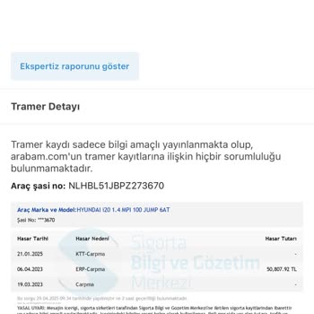 Tramer Bilgisi Eksikliği Nedeniyle Mağduriyet Yaşadım